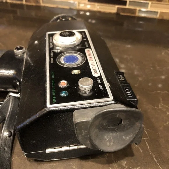 Yashica Super 600‎ Electro ZOOM Super 8mm Film Movie Camera Vintage Untested